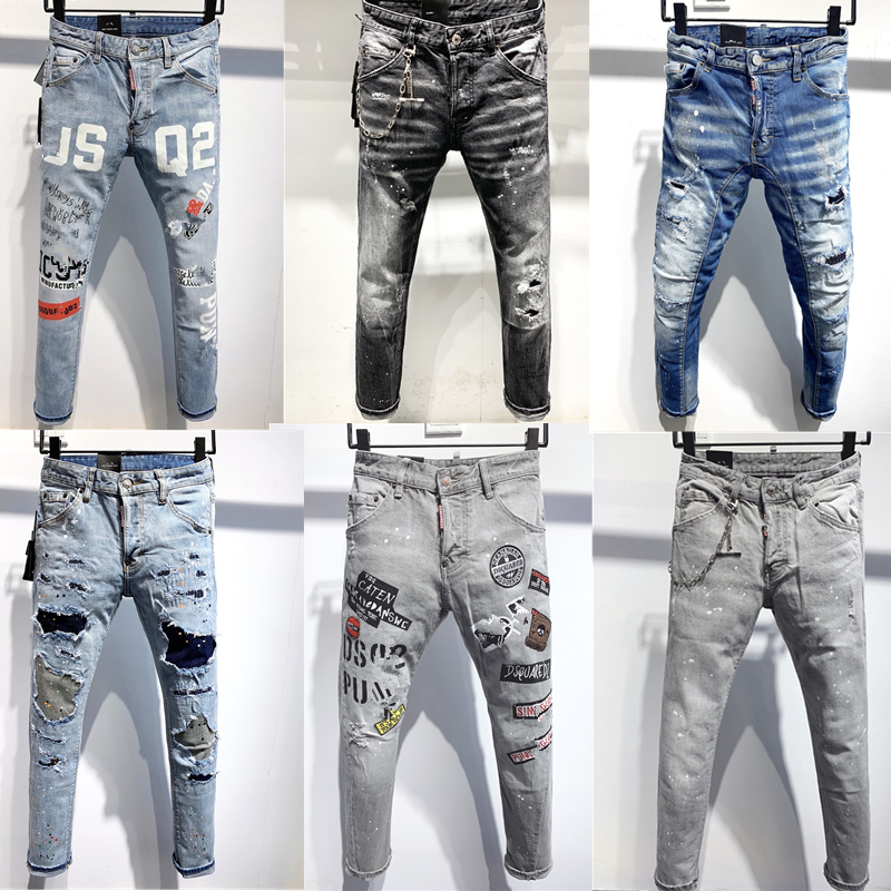 High quality men's skinny jeans men's ripped trousers motorcycle rider jeans boy brand fashion designer hip hop men's jeans, Blue
High quality men's skinny jeans men's ripped trousers motorcycle rider jeans boy brand fashion designer hip hop men's jeans, Blue