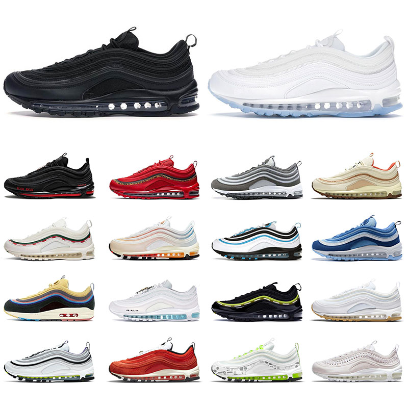 New 97 mens running shoes OG UNDEFEATED Black Summit Triple White Metalic Gold 97s Sliver Bullet Ghost USA Jesus Women Sports Sneaker Designer 36-45, 12
New 97 mens running shoes OG UNDEFEATED Black Summit Triple White Metalic Gold 97s Sliver Bullet Ghost USA Jesus Women Sports Sneaker Designer 36-45, 12