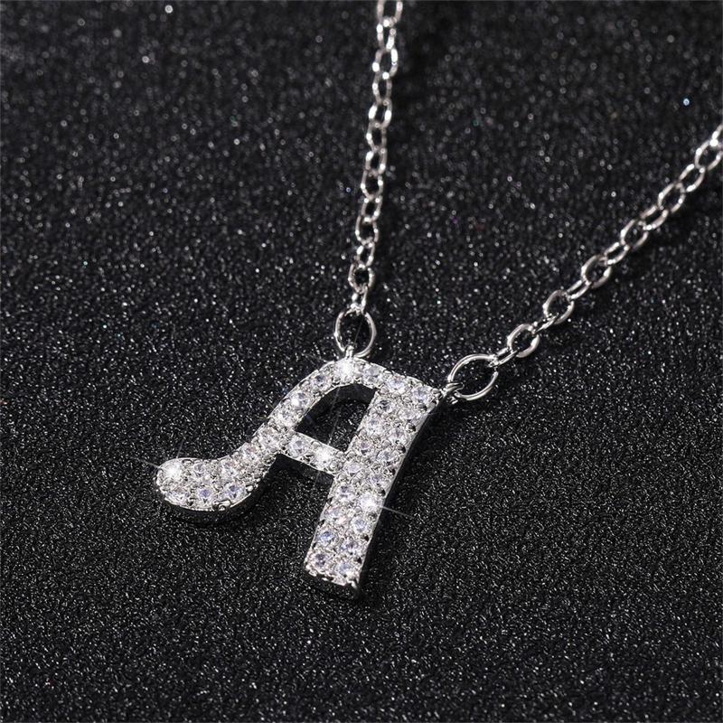 Pendant Necklaces Letters Chain Diamond Pendants Women's Hip Hop Jewelry Tennis Party Wedding Gift, Silver
Pendant Necklaces Letters Chain Diamond Pendants Women's Hip Hop Jewelry Tennis Party Wedding Gift, Silver