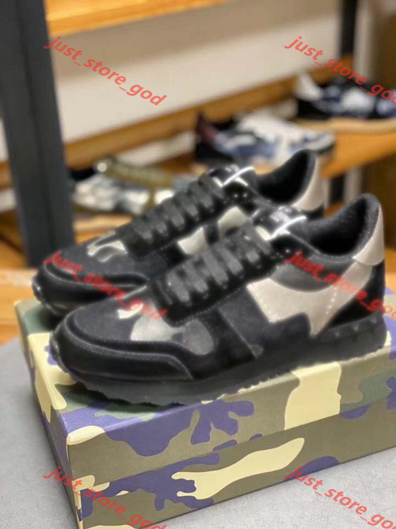 2021 Stud Rockrunner Camouflage Trainers Design Shoes Mesh Real Leather Combo Rock Runner Sneakers for Men Women Rubber Sole 123, Black;red
2021 Stud Rockrunner Camouflage Trainers Design Shoes Mesh Real Leather Combo Rock Runner Sneakers for Men Women Rubber Sole 123, Black;red