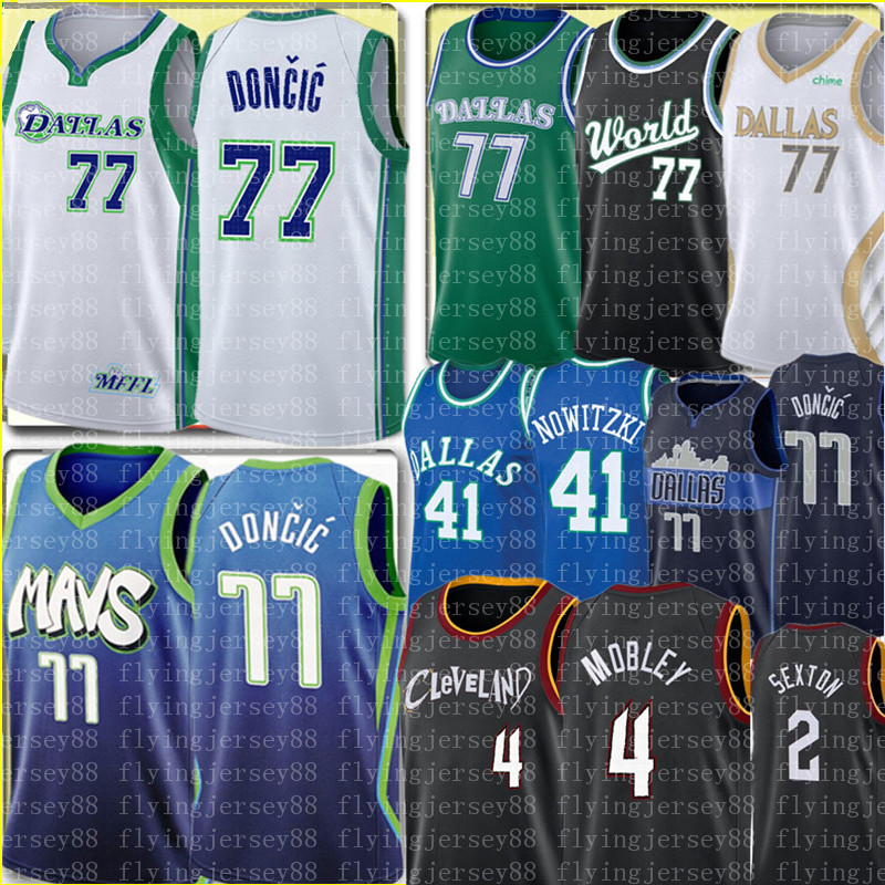 77 Luka Dall as Doncic Jersey Maveric ks Dirk 41 Nowitzki Basketball Jerseys Clevelan d Evan 4 Mobley Cavalie rs Collin 2 Sexton White Blue Black -XXL Men
77 Luka Dall as Doncic Jersey Maveric ks Dirk 41 Nowitzki Basketball Jerseys Clevelan d Evan 4 Mobley Cavalie rs Collin 2 Sexton White Blue Black -XXL Men