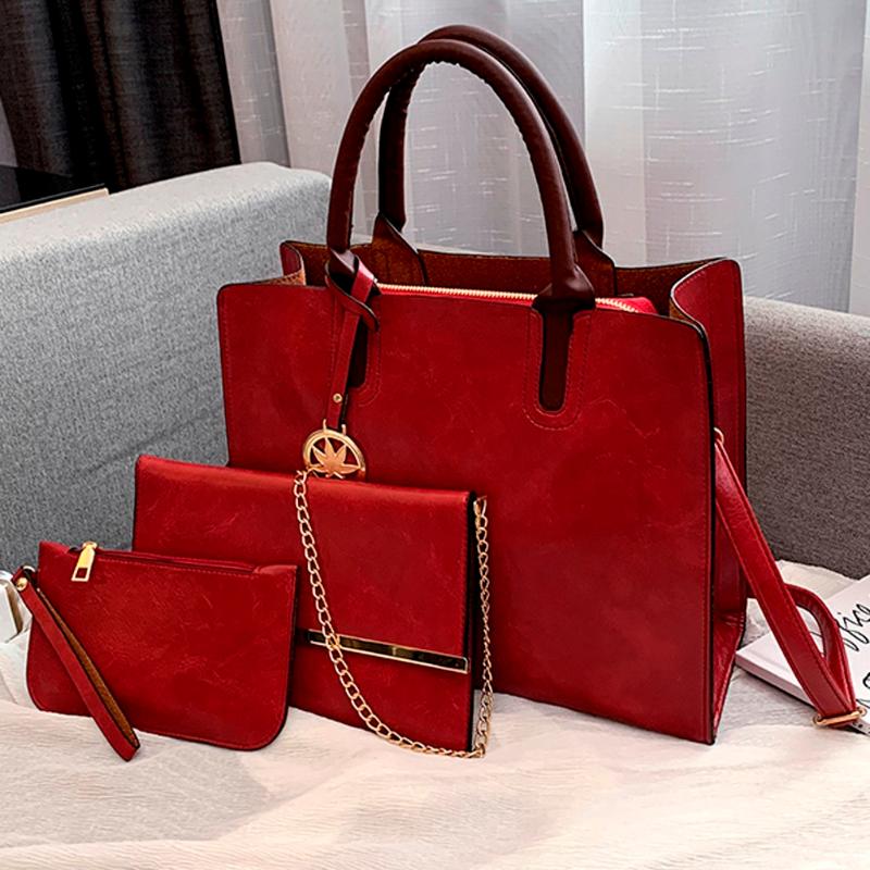 Card Holders #H30 Luxury Three-Piece Bag Women 3pcs/Set Leisure Leather Shoulder Bags 2021 Fashion Handbag Messenger Ladies Tote, Bk
Card Holders #H30 Luxury Three-Piece Bag Women 3pcs/Set Leisure Leather Shoulder Bags 2021 Fashion Handbag Messenger Ladies Tote, Bk