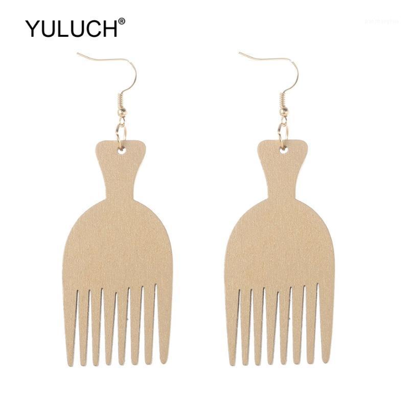 Design Fashion Statement Wooden Comb Shape Drop Pendant Earrings For Women Lady Jewelry Accessories Party Gifts Dangle & Chandelier, Silver
Design Fashion Statement Wooden Comb Shape Drop Pendant Earrings For Women Lady Jewelry Accessories Party Gifts Dangle & Chandelier, Silver