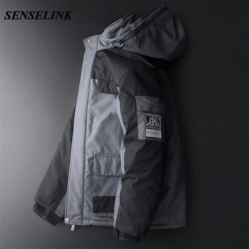 Men Autumn Winter Warm Waterproof Jacket Casual Thick Warm Outwear Windproof Hat Parkas Jacket Men Plus Size -9Xl 211204, Gray
Men Autumn Winter Warm Waterproof Jacket Casual Thick Warm Outwear Windproof Hat Parkas Jacket Men Plus Size -9Xl 211204, Gray