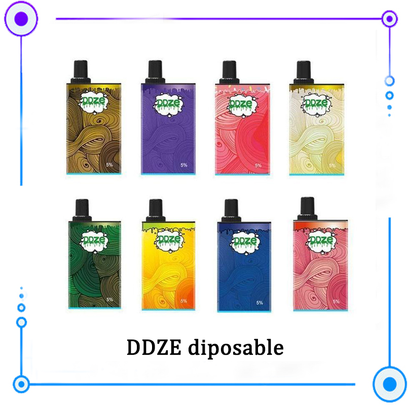 Original DDZE Disposable 8 color Vape Pen E Cigarette DDVAPOR Device With 1500mAh Battery 11ml Pod Cartridge 3000 Puffs Vapor Kit 0268248-1 10 color
Original DDZE Disposable 8 color Vape Pen E Cigarette DDVAPOR Device With 1500mAh Battery 11ml Pod Cartridge 3000 Puffs Vapor Kit 0268248-1 10 color