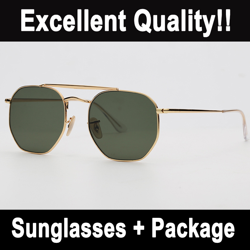 Double Bridge Sunglasses Womens Sunglasses Mens Classical Metal Frame Eyeglasses Fashion Glass Lenses Driving Eyewear with Leather Case and Red Line Stickers
Double Bridge Sunglasses Womens Sunglasses Mens Classical Metal Frame Eyeglasses Fashion Glass Lenses Driving Eyewear with Leather Case and Red Line Stickers