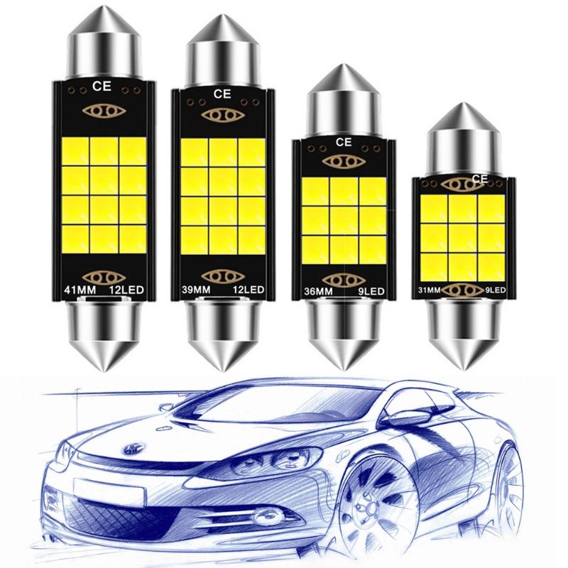 Emergency Lights Festoon LED Bulb 31mm 36mm 39mm 41mm C5W C10W C3W Super Bright Car Dome Light Canbus Auto Interior Reading Lamps White 12V
Emergency Lights Festoon LED Bulb 31mm 36mm 39mm 41mm C5W C10W C3W Super Bright Car Dome Light Canbus Auto Interior Reading Lamps White 12V