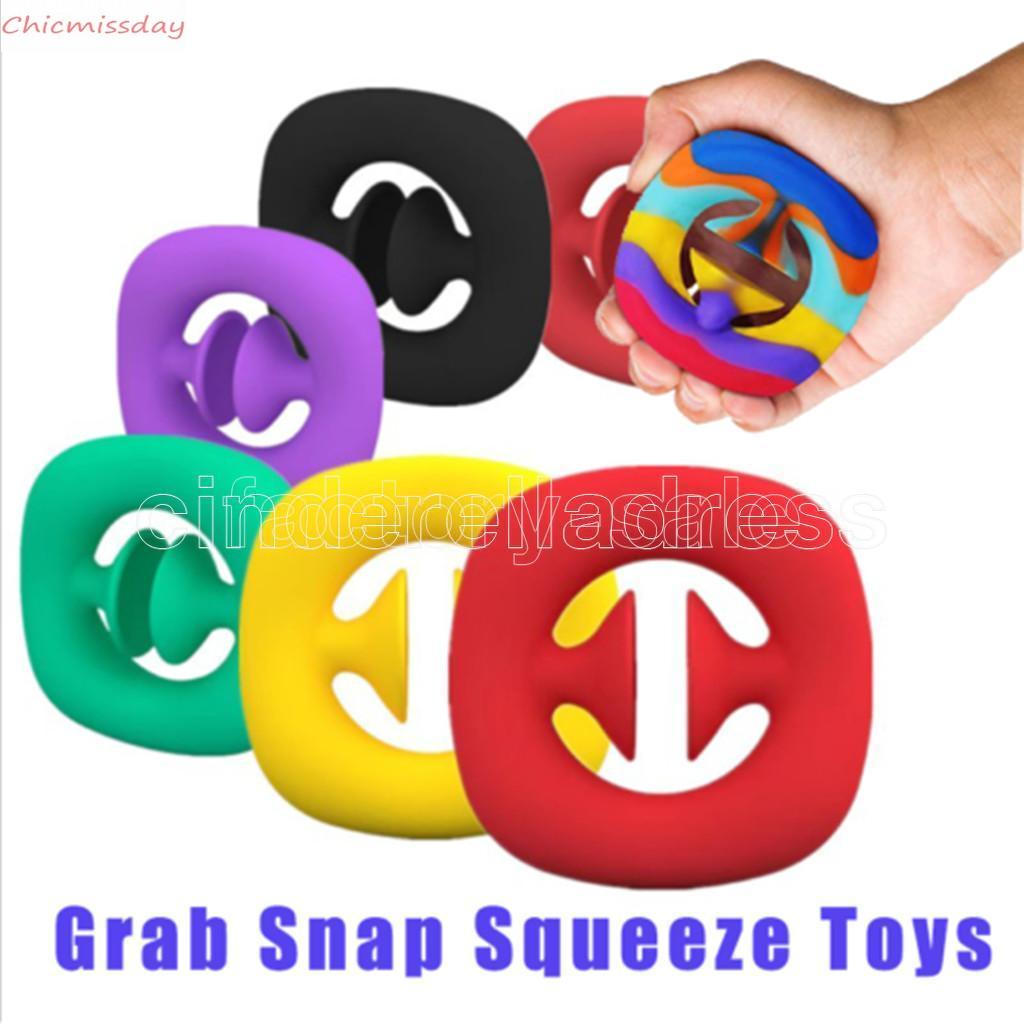 Grab Snap Squeeze Toy Fidget Snappers Hand Strength Grip Squeezy Snap Fidget Ring Toys Sensory Tool ADHD Autism Stress Relief
Grab Snap Squeeze Toy Fidget Snappers Hand Strength Grip Squeezy Snap Fidget Ring Toys Sensory Tool ADHD Autism Stress Relief
