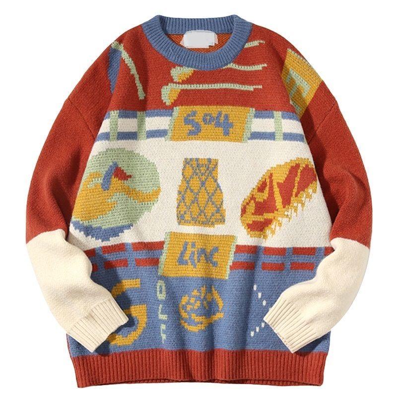 Men's Sweaters 2021 Autumn Winter Sweater Oversized Casual O-Neck Harajuku Knitted Pull Noel Pullover Tops Couple Outfit Jersey, Green
Men's Sweaters 2021 Autumn Winter Sweater Oversized Casual O-Neck Harajuku Knitted Pull Noel Pullover Tops Couple Outfit Jersey, Green