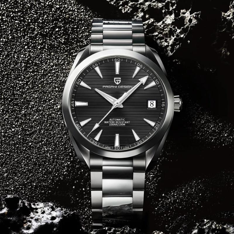 Wristwatches PAGANI DESIGN 2021 Seahorse Series A150 Clocks Mechanical Business Waterproof Stainless Steel NH35 Watch Men Reloj Hombre, Blue
Wristwatches PAGANI DESIGN 2021 Seahorse Series A150 Clocks Mechanical Business Waterproof Stainless Steel NH35 Watch Men Reloj Hombre, Blue