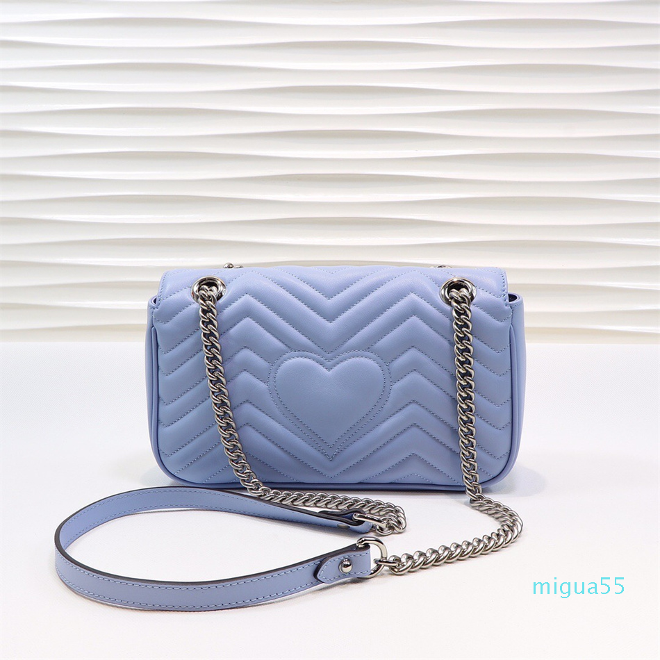 Women Designer Luxury Handbags Macron Color Series Chain Marmont Shoulder Bags Crossbody Bag Genuine Leather Messenger Bag Purse
Women Designer Luxury Handbags Macron Color Series Chain Marmont Shoulder Bags Crossbody Bag Genuine Leather Messenger Bag Purse