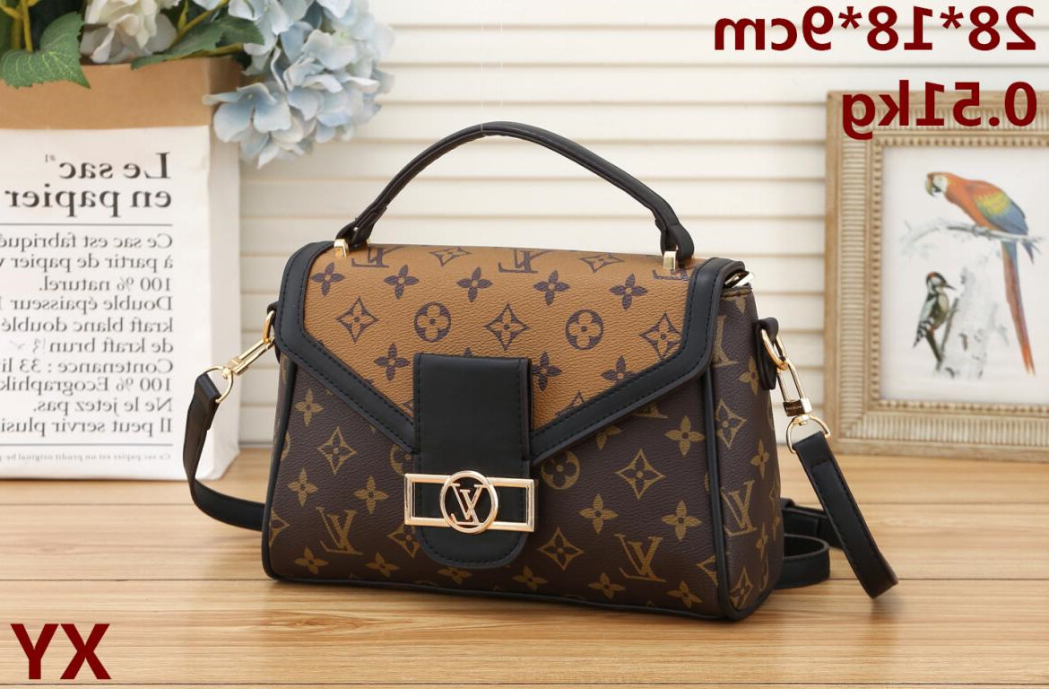 Women's Fashion Handbags 2021 Totes 6 Colors Cross body Bags Medium Size Purse Luxury Bag With Flower 7751
Women's Fashion Handbags 2021 Totes 6 Colors Cross body Bags Medium Size Purse Luxury Bag With Flower 7751