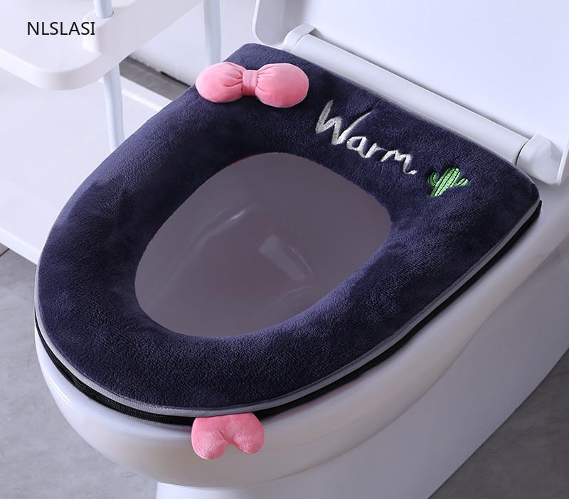 Creativity Cute Universal Soft Type Keep Warm Portable Toilet Mat Waterproof Washable Plush Set Home Bathroom Accessories Seat Covers
Creativity Cute Universal Soft Type Keep Warm Portable Toilet Mat Waterproof Washable Plush Set Home Bathroom Accessories Seat Covers
