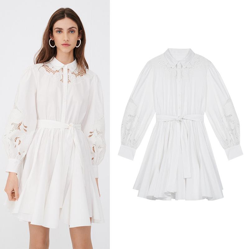 Casual Dresses M Family Maje Women' 2021 Spring Embroidery Hollow Out Dress With French Pure Cotton Foam Sleeve Shirt, White
Casual Dresses M Family Maje Women' 2021 Spring Embroidery Hollow Out Dress With French Pure Cotton Foam Sleeve Shirt, White