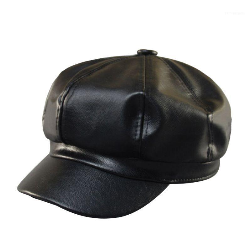 Berets Quality Fashion Artist PU Women Beret Hat For Cap Female Casual Dome Bare Chapeu Feminino Boina Women's, Black
Berets Quality Fashion Artist PU Women Beret Hat For Cap Female Casual Dome Bare Chapeu Feminino Boina Women's, Black