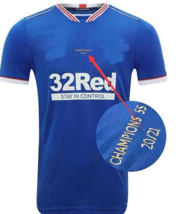 Glasgow Rangers Champions 55 Version Soccer Jerseys 2021 DEFOE MORELOS KENT ARIBO ARFIELD 20/21 Men Women Kids Kits Top football jersey, Picture
Glasgow Rangers Champions 55 Version Soccer Jerseys 2021 DEFOE MORELOS KENT ARIBO ARFIELD 20/21 Men Women Kids Kits Top football jersey, Picture