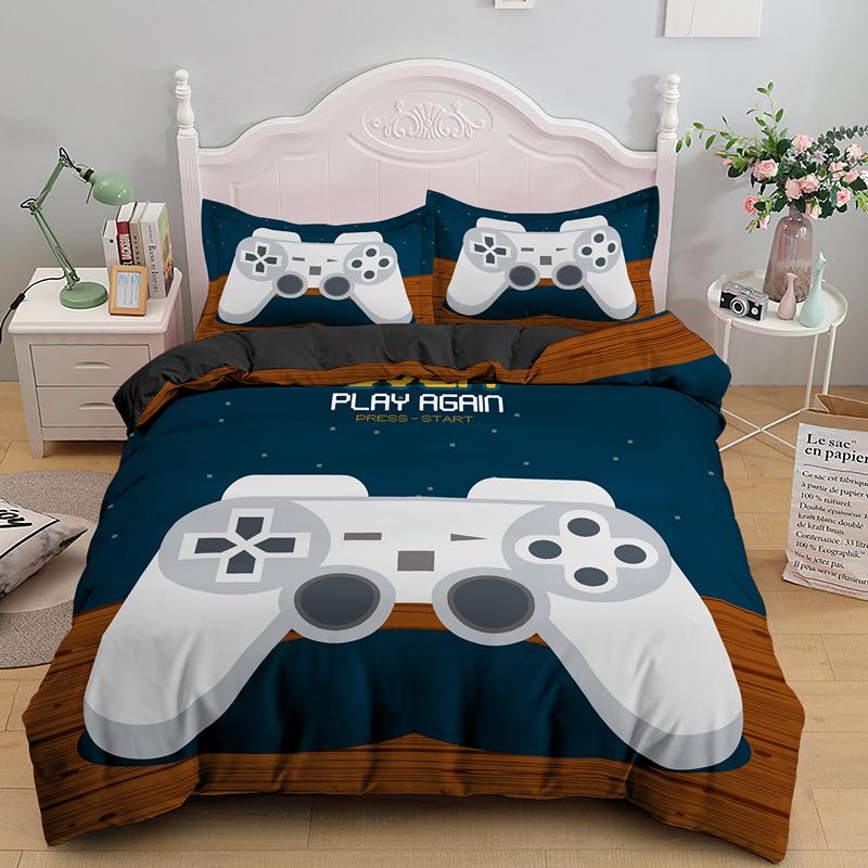2/3 Pcs Gamer Duvet Cover Set Cartoon Luxury Bedding Sets Gift For Kids Boys Girls Game King Quilt Comforter Covers Bedlinen
2/3 Pcs Gamer Duvet Cover Set Cartoon Luxury Bedding Sets Gift For Kids Boys Girls Game King Quilt Comforter Covers Bedlinen