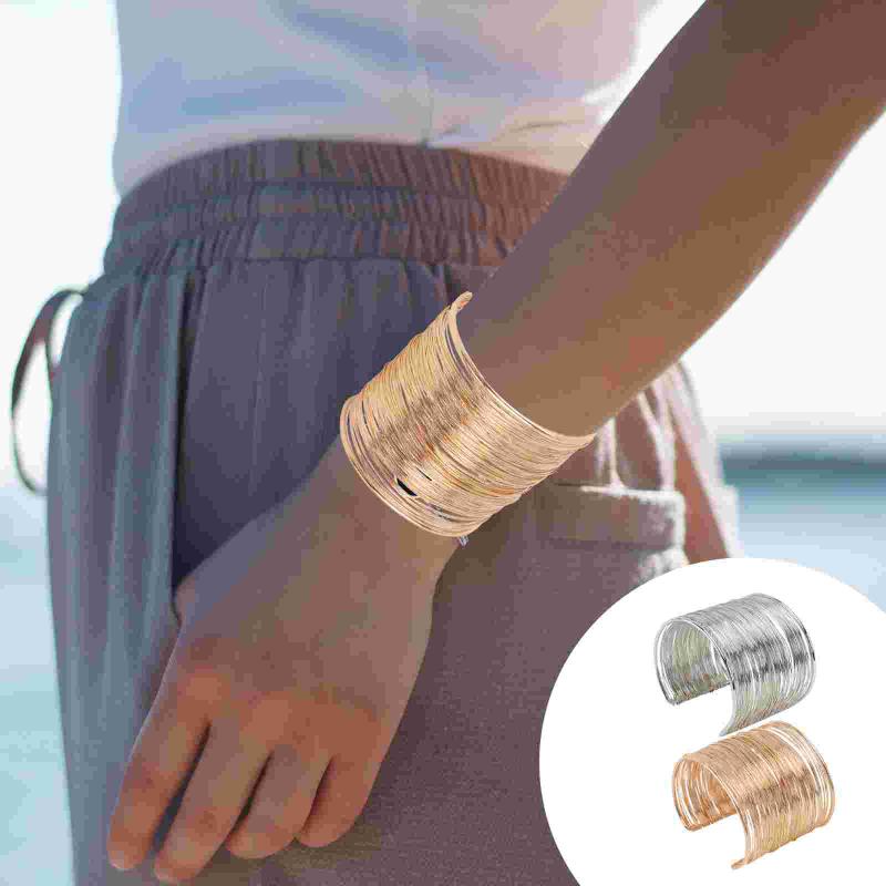 Bangle 2Pcs Fashionable Bracelet Flexible Hand Chain Crafted Wrist Pendant For Female
Bangle 2Pcs Fashionable Bracelet Flexible Hand Chain Crafted Wrist Pendant For Female