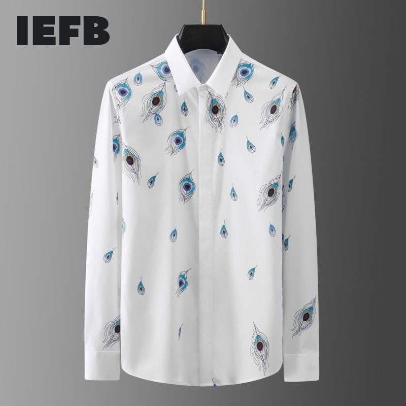 no iron anti wrinkle men's peacock feather digital printing men's long sleeve shirt 210524, Picture color
no iron anti wrinkle men's peacock feather digital printing men's long sleeve shirt 210524, Picture color