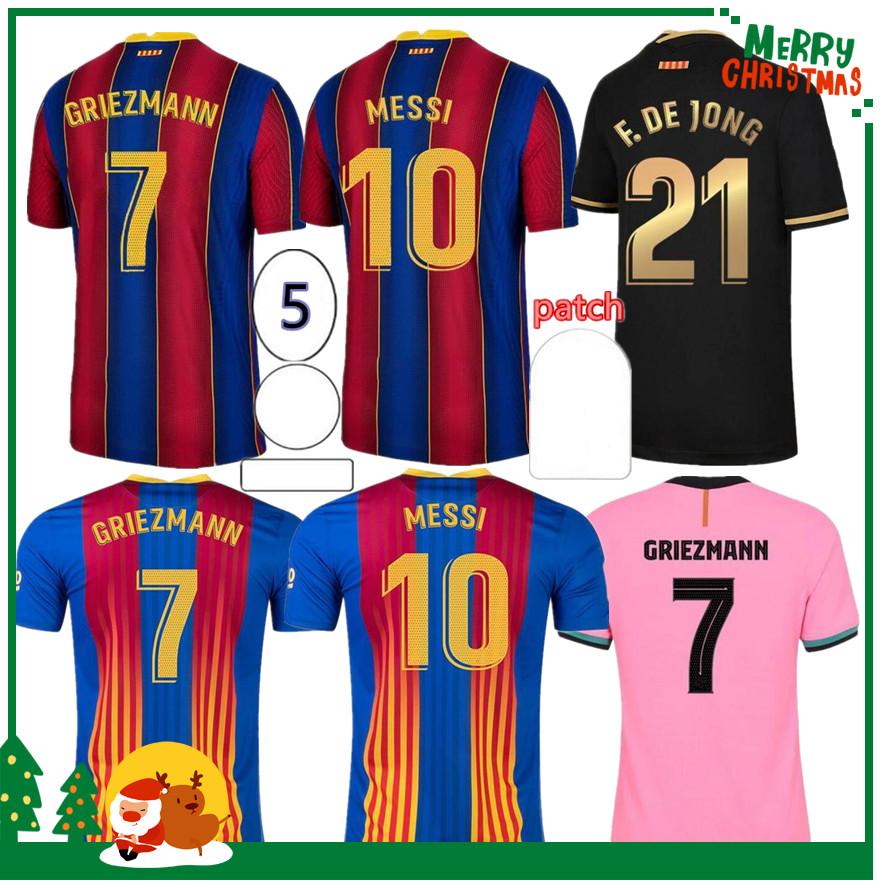 MESSI ANSU FATI Sports Soccer Jersey 20 21 GRIEZMANN DE JONG PJANIC COUTINHO Football Shirt BARCELONA Adult Men + Kids Kit Tukameng2016, 20/21 3rd
MESSI ANSU FATI Sports Soccer Jersey 20 21 GRIEZMANN DE JONG PJANIC COUTINHO Football Shirt BARCELONA Adult Men + Kids Kit Tukameng2016, 20/21 3rd