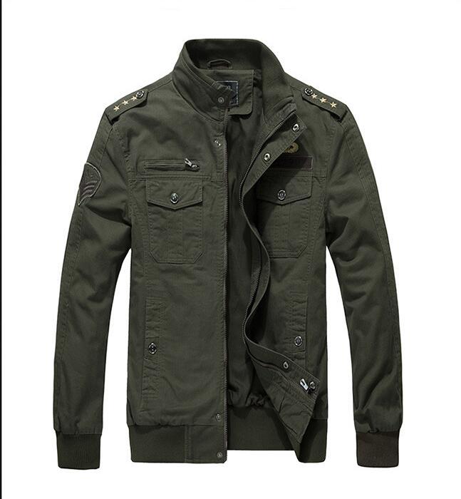 Men's Jackets Autumn Fashion Men Slim Fit Jacket Khaki 2021spring Bomber Army Green Military Plus Size -4XL, Black
Men's Jackets Autumn Fashion Men Slim Fit Jacket Khaki 2021spring Bomber Army Green Military Plus Size -4XL, Black