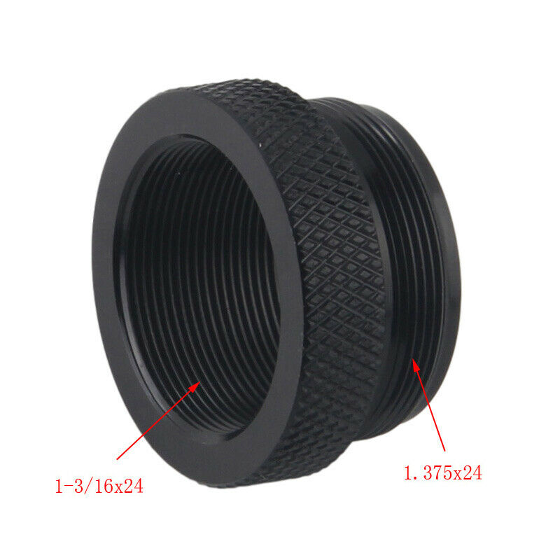 Fuel Filter Aluminum 1.375x24 TPI to 1-3/16x24 Adapter Ring QD Convertor 1.1875x24 for Modular Solvent Trap / Booster / Trilug JK Dead Air Kit
Fuel Filter Aluminum 1.375x24 TPI to 1-3/16x24 Adapter Ring QD Convertor 1.1875x24 for Modular Solvent Trap / Booster / Trilug JK Dead Air Kit