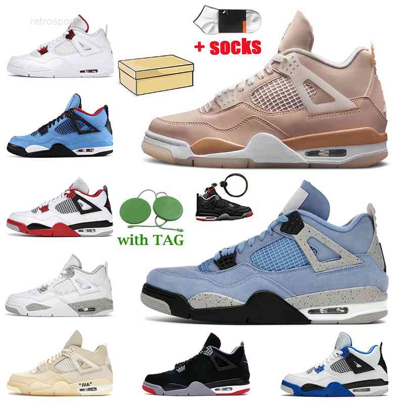 Basketball Shoes 4s Women Mens 4 Shimmer University Blue Taupe Haze Fire Red White Oreo Sail Cactus Jack, A17 motorsports 36-47
Basketball Shoes 4s Women Mens 4 Shimmer University Blue Taupe Haze Fire Red White Oreo Sail Cactus Jack, A17 motorsports 36-47