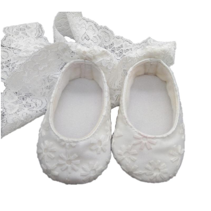 First Walkers 100days/Full Month Born Lace Embroidery Christening White Soft Soled Pure Handmade Princess Baby Girls Lace-up Walker
First Walkers 100days/Full Month Born Lace Embroidery Christening White Soft Soled Pure Handmade Princess Baby Girls Lace-up Walker