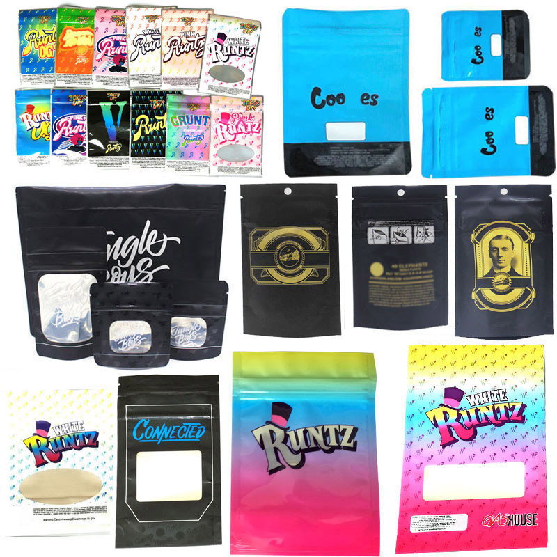 Runtz Bag Chuckles Zipper Bags Connected Jungle boys Garrison Lane Alien Labs Package Packing DHL Free от DHgate WW