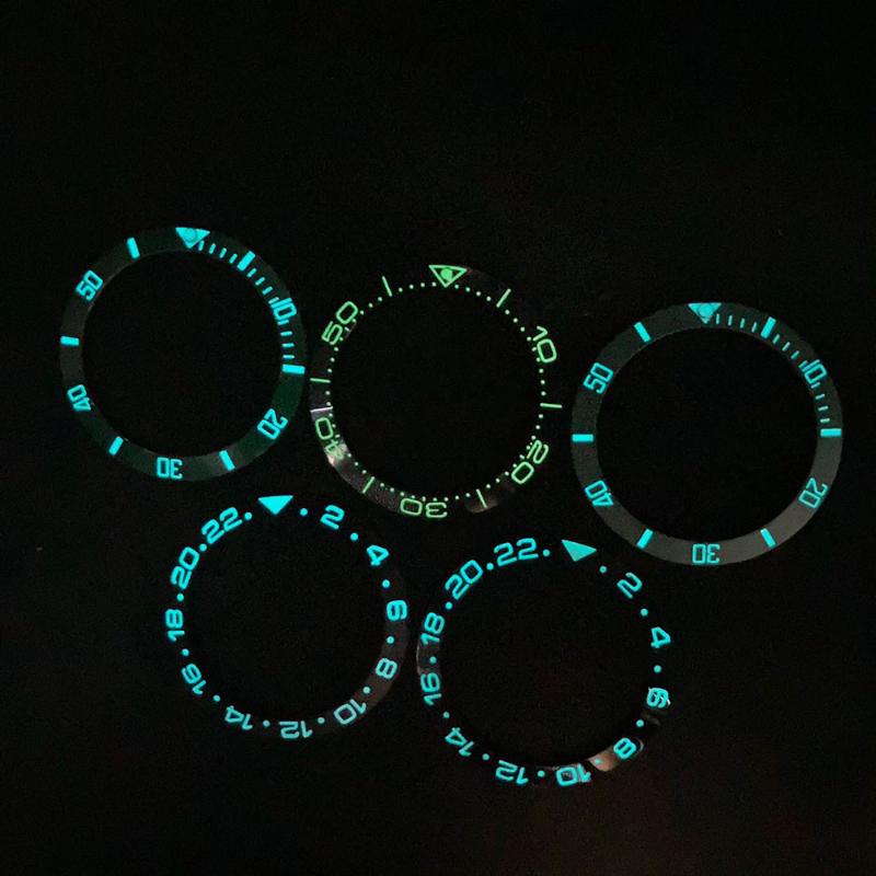 Repair Tools & Kits 38*30.8mm Sloping Super Luminous Ceramic Bezel Insert Divers Replacement Of Watch Accessories Parts
Repair Tools & Kits 38*30.8mm Sloping Super Luminous Ceramic Bezel Insert Divers Replacement Of Watch Accessories Parts