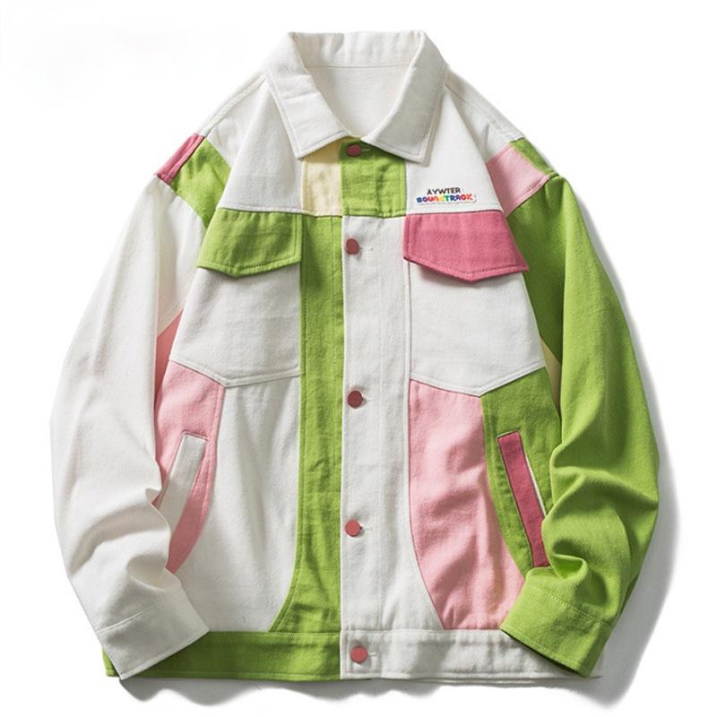 Men's Jackets Street Patchwork Men Women Hip Hop Color Block Harajuku Casual Cotton Urban Wear Coat 2021 Autumn, Multicolor
Men's Jackets Street Patchwork Men Women Hip Hop Color Block Harajuku Casual Cotton Urban Wear Coat 2021 Autumn, Multicolor