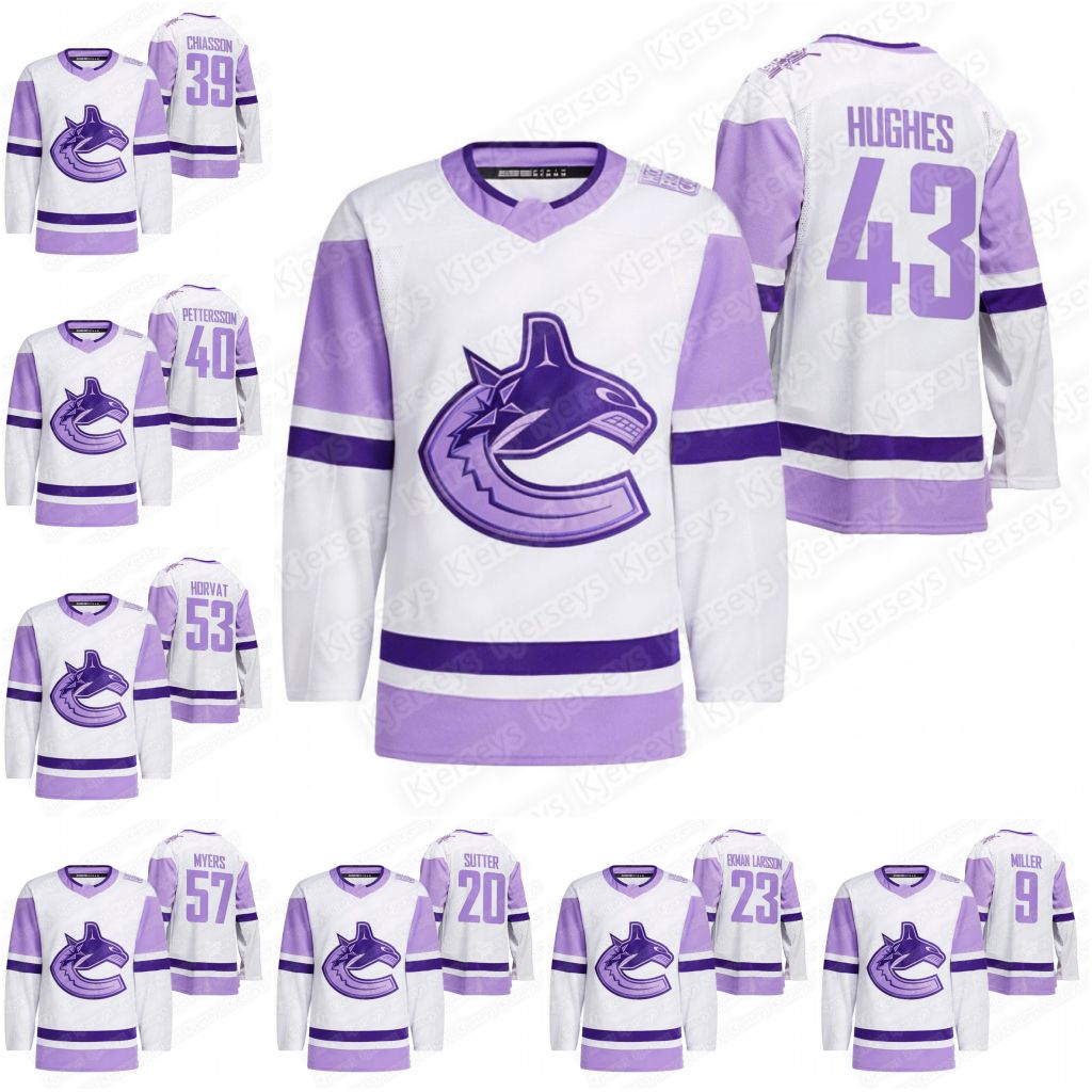 43 quinn hughes Vancouver Canucks 2021 Hockey Fights Cancer warm-up Jersey ekman larsson tyler myers bo horvat nils hoglander elias pettersson Conor Garland jerseys, Women s-xxl
43 quinn hughes Vancouver Canucks 2021 Hockey Fights Cancer warm-up Jersey ekman larsson tyler myers bo horvat nils hoglander elias pettersson Conor Garland jerseys, Women s-xxl