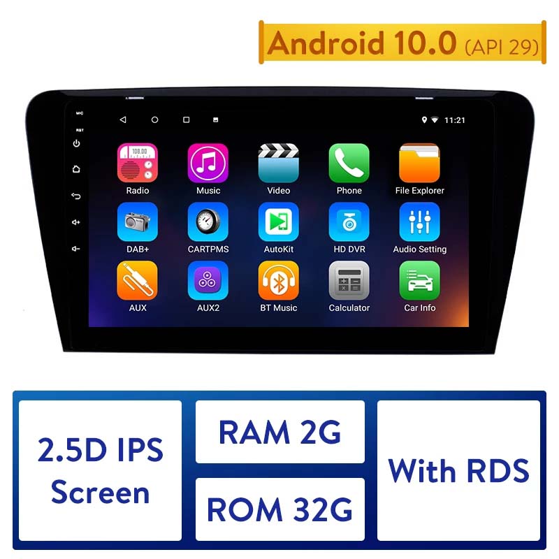 Touch Screen Car DVD Radio Player For 2015-2017 SKODA Octavia (UV) GPS Navigation Support Bluetooth Android 10.1" HD 1024*600
Touch Screen Car DVD Radio Player For 2015-2017 SKODA Octavia (UV) GPS Navigation Support Bluetooth Android 10.1" HD 1024*600