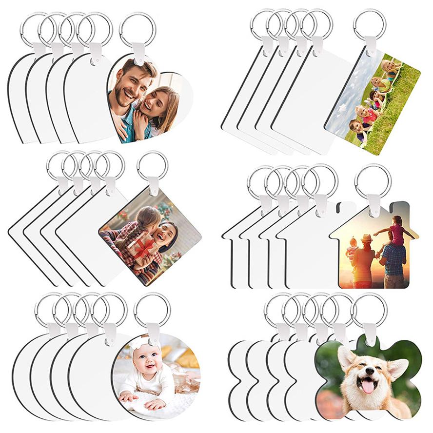 Wooden Blank Keychain for men women Party Favor Sublimation Designer Pendant DIY Gift Key chain Ornament Coated Board Double-sided Heat Transfer Keychains
Wooden Blank Keychain for men women Party Favor Sublimation Designer Pendant DIY Gift Key chain Ornament Coated Board Double-sided Heat Transfer Keychains