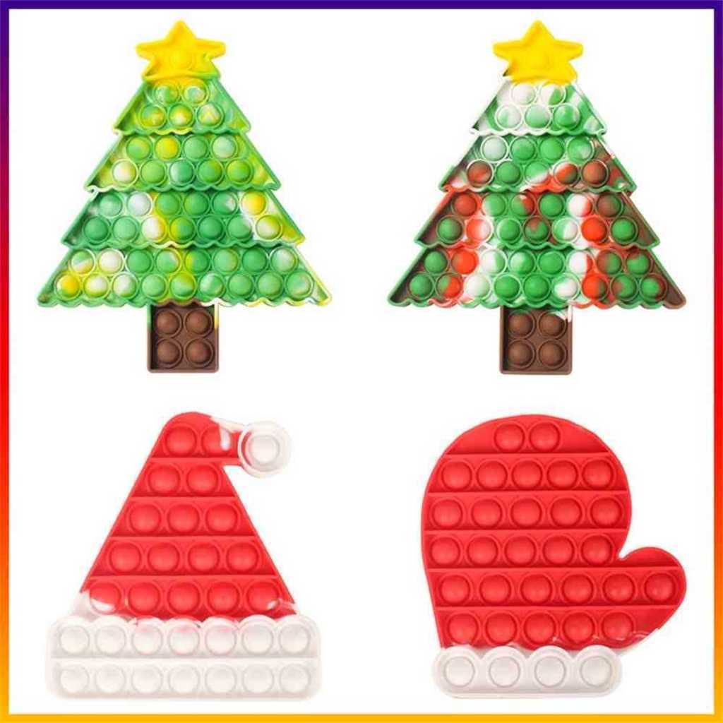 Christmas Tree Stocking Mitten Shape Bubble Poppers Push Pop Fidget Toys Sensory Bubbles Board Tie Dye Xmas Santa Clause Hat Caps Mitt Poo-i
Christmas Tree Stocking Mitten Shape Bubble Poppers Push Pop Fidget Toys Sensory Bubbles Board Tie Dye Xmas Santa Clause Hat Caps Mitt Poo-i