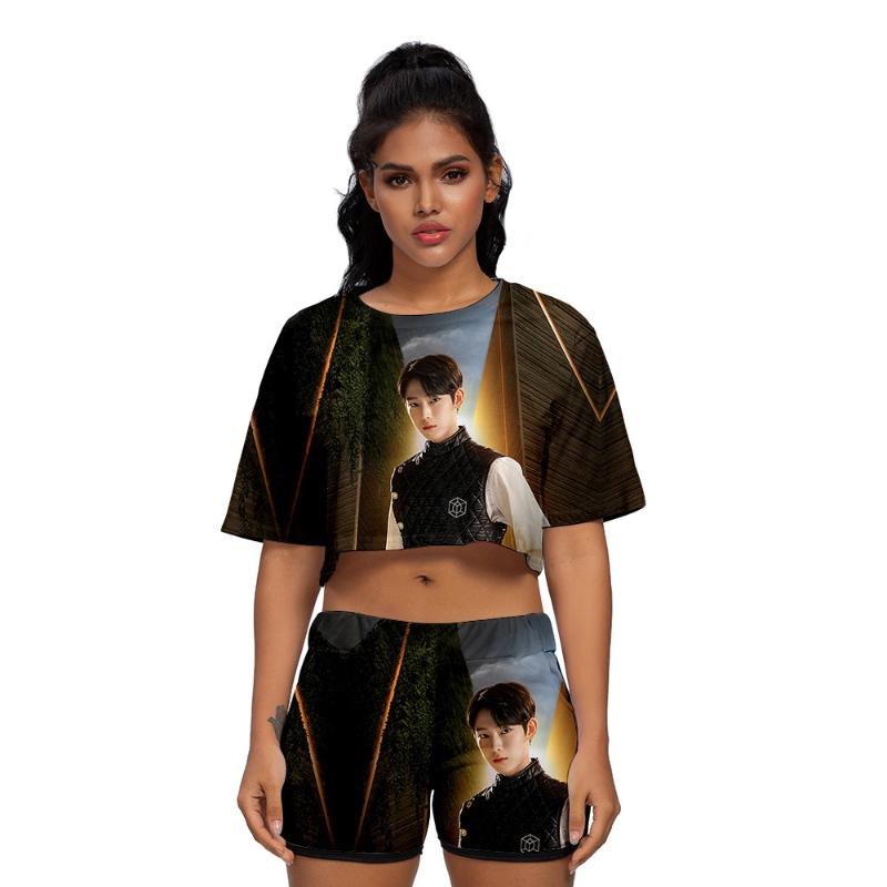 Women's Shorts Enhypen 3D Print Summer Unisex Sets Sexy Short Tops+shorts Elastic Waist Suit Vitality Punk Style Women/Men Two Piece, As shown
Women's Shorts Enhypen 3D Print Summer Unisex Sets Sexy Short Tops+shorts Elastic Waist Suit Vitality Punk Style Women/Men Two Piece, As shown