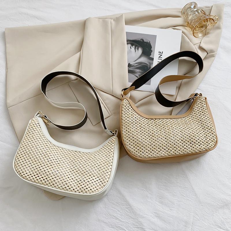 Evening Bags Straw Woven Women's Small Messenger Summer Fashion Ladies Shoulder Underarm Bag Retro Female Girls Beach Purse Handbags
Evening Bags Straw Woven Women's Small Messenger Summer Fashion Ladies Shoulder Underarm Bag Retro Female Girls Beach Purse Handbags
