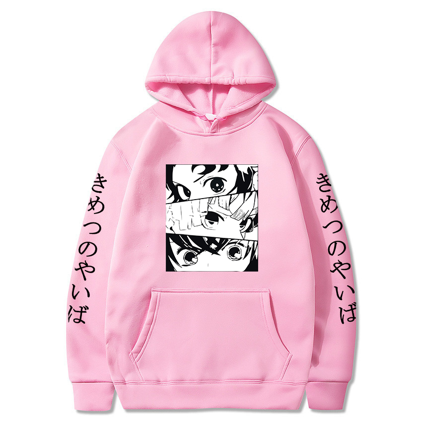 2020 Anime Demon Slayer Kimetsu No Yaiba Sweatshirt Men Women Harajuku Homme Fleece Pullover Hoodie Y0319