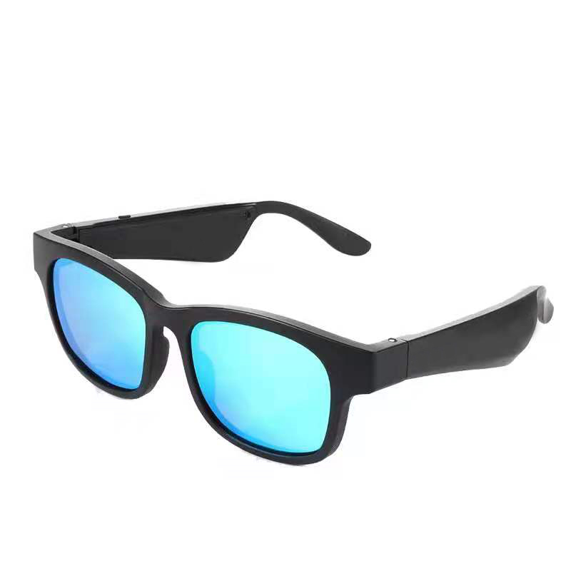 Fashion 2 In 1 Smart o Sunglasses Glasses with Polarizing Coated Lens Bluetooth Headset Headphone Dual Speakers Hands Cal54912
