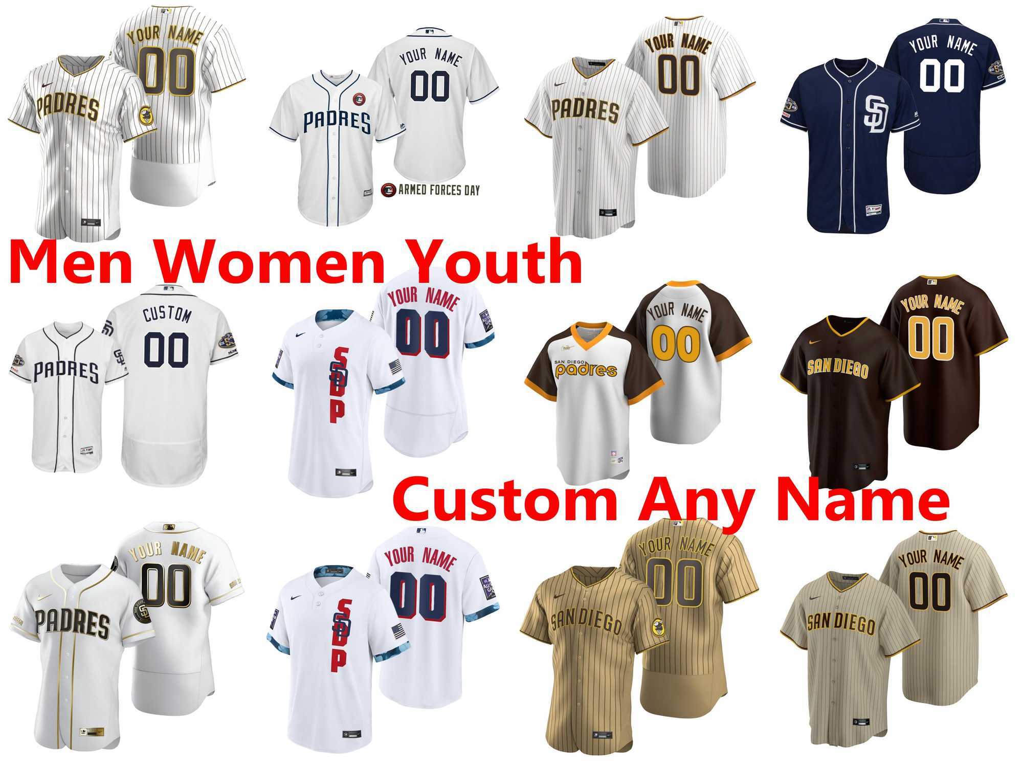 2021 San Diego Padres Baseball Jerseys Fernando Tatis Jr. Jersey Tony Gwynn Manny Machado Eric Hosmer Trevor Hoffman Hunter Renfroe Mens Custom Stitched, As photo
2021 San Diego Padres Baseball Jerseys Fernando Tatis Jr. Jersey Tony Gwynn Manny Machado Eric Hosmer Trevor Hoffman Hunter Renfroe Mens Custom Stitched, As photo