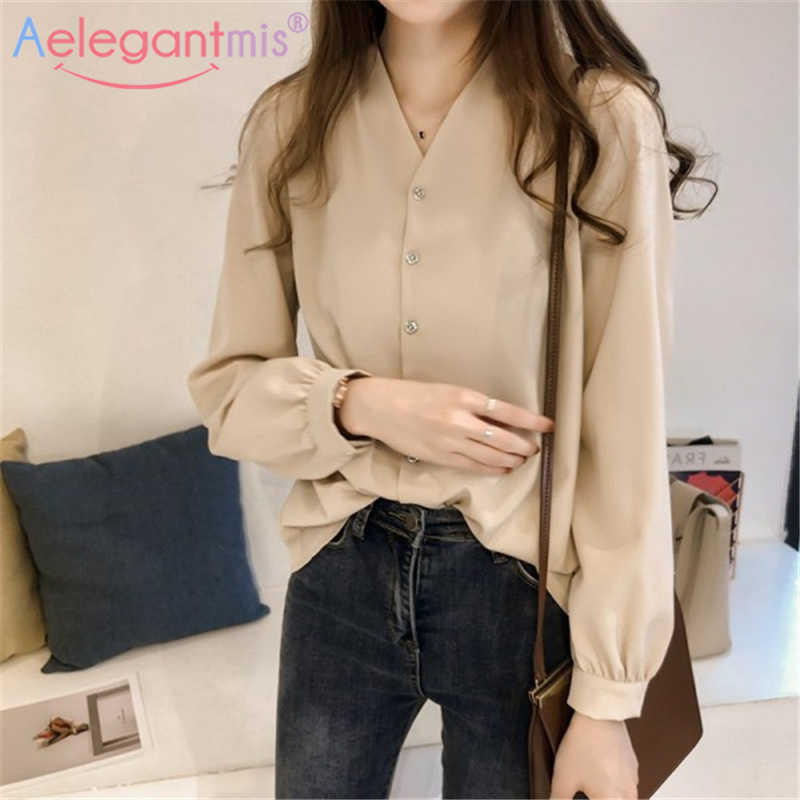 Aelegantmis Female Blouse Shirts Social Oversized Office Lady Chiffon Blouses Shirt Women Vintage Collar OL Work Business 210607, Blue
Aelegantmis Female Blouse Shirts Social Oversized Office Lady Chiffon Blouses Shirt Women Vintage Collar OL Work Business 210607, Blue