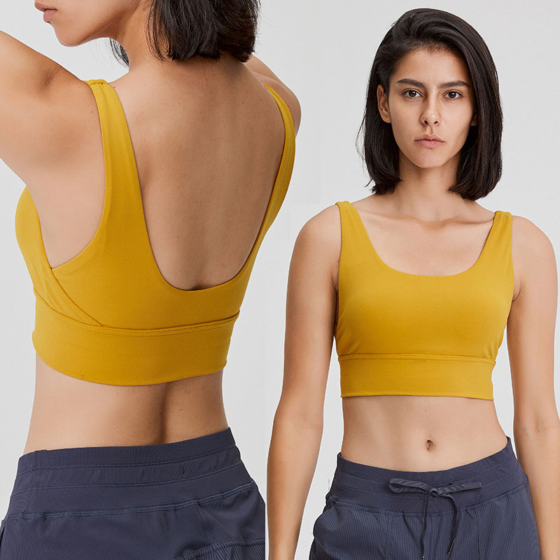 L-029 Sports Bra Yoga Outfit U-shaped Weightless Soft Breathable Upper Support Shockproof Tops Sexy Underwear Fitness Tank Top Women Bras, Pad dyeing black ash
L-029 Sports Bra Yoga Outfit U-shaped Weightless Soft Breathable Upper Support Shockproof Tops Sexy Underwear Fitness Tank Top Women Bras, Pad dyeing black ash