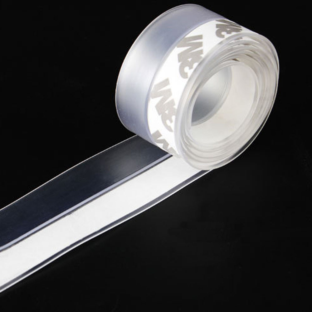 dustproof 1/2/3/4/6/8/10 m wind proof 1pc test water control silicon pest rubber transparent door slash sealing strip window