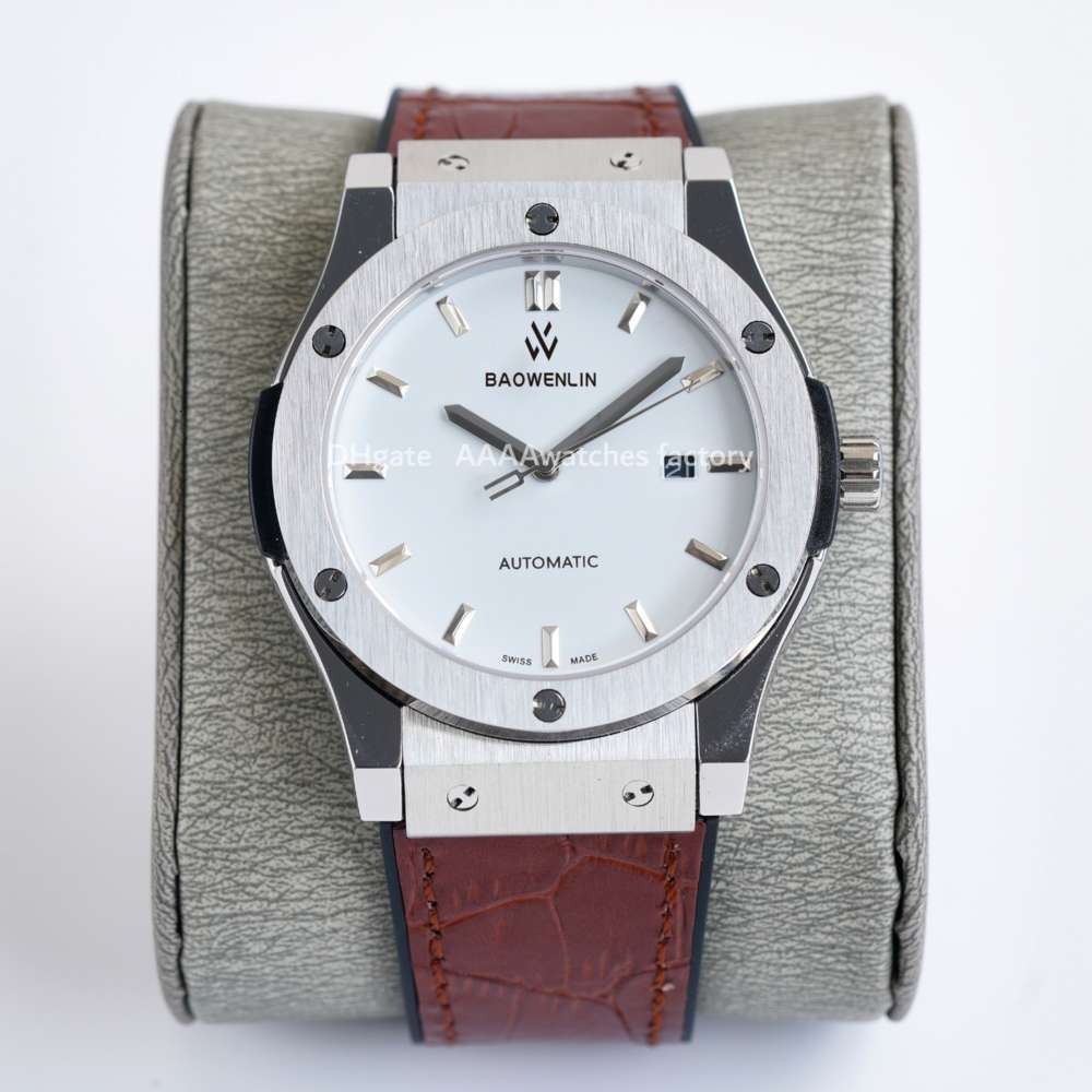 2021 top watch diameter classic sport tape belt automatic mechanical wristwatch 42mm 2813 movement sapphire racing clothing designer create, Slivery;brown
2021 top watch diameter classic sport tape belt automatic mechanical wristwatch 42mm 2813 movement sapphire racing clothing designer create, Slivery;brown