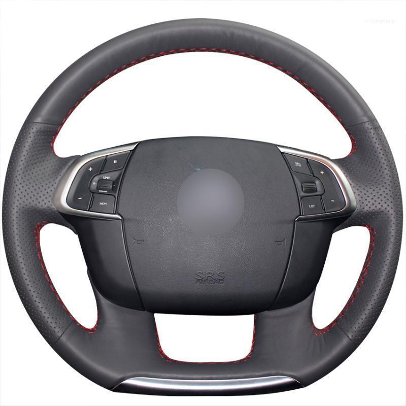 Steering Wheel Covers Hand Sew Black Artificial Leather Car Cover For C4 C4L 2011 2012 2013 2014 2022 DS41
Steering Wheel Covers Hand Sew Black Artificial Leather Car Cover For C4 C4L 2011 2012 2013 2014 2022 DS41