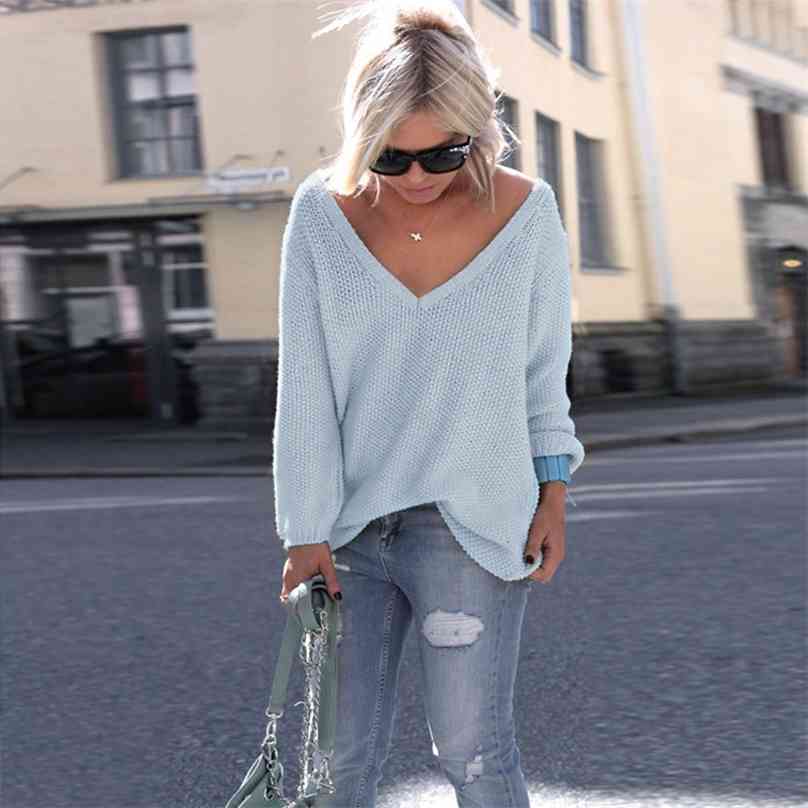 Autumn Winter Sweaters Women Fashion Warm Pullover Knitted Female V-Neck Long Sleeve Loose 210607, Beige
Autumn Winter Sweaters Women Fashion Warm Pullover Knitted Female V-Neck Long Sleeve Loose 210607, Beige