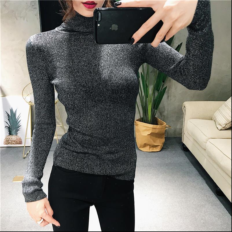 womens sweater glitter turtleneck women pullover high elasticity knitted s slim jumper autumn winter basic female, White;black
womens sweater glitter turtleneck women pullover high elasticity knitted s slim jumper autumn winter basic female, White;black