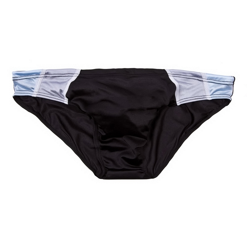 Men's Swimming Trunks Sexy Low Waist Swim Men Swimwear Firm Swimsuit Beachwear 210515