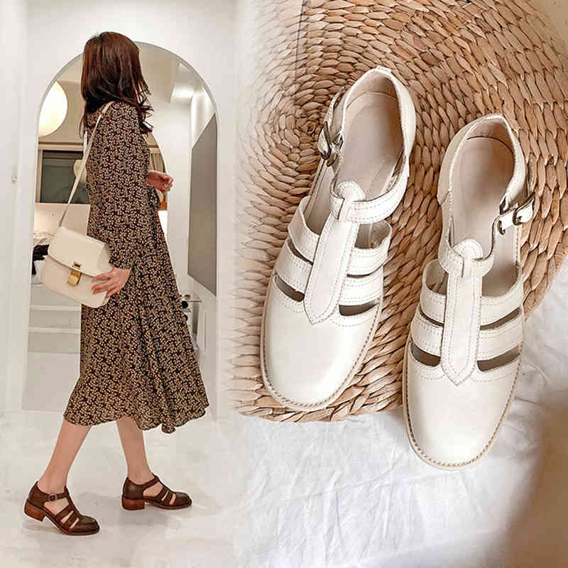 sandals will see genuine women's leather shoes round toe, thick heel, sandals, casual gladiator plus size sandals. 2jfp, Black
sandals will see genuine women's leather shoes round toe, thick heel, sandals, casual gladiator plus size sandals. 2jfp, Black