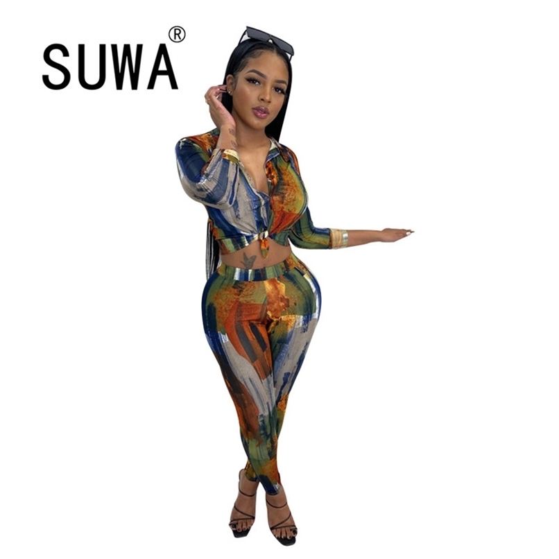 Recommend Style Joggers Suit For Women 2 Piece Outfits Tie Dye Long Sleeve Crop Top Jacket Skinny Pencil Pants Matching Sets 210525, Multi
Recommend Style Joggers Suit For Women 2 Piece Outfits Tie Dye Long Sleeve Crop Top Jacket Skinny Pencil Pants Matching Sets 210525, Multi